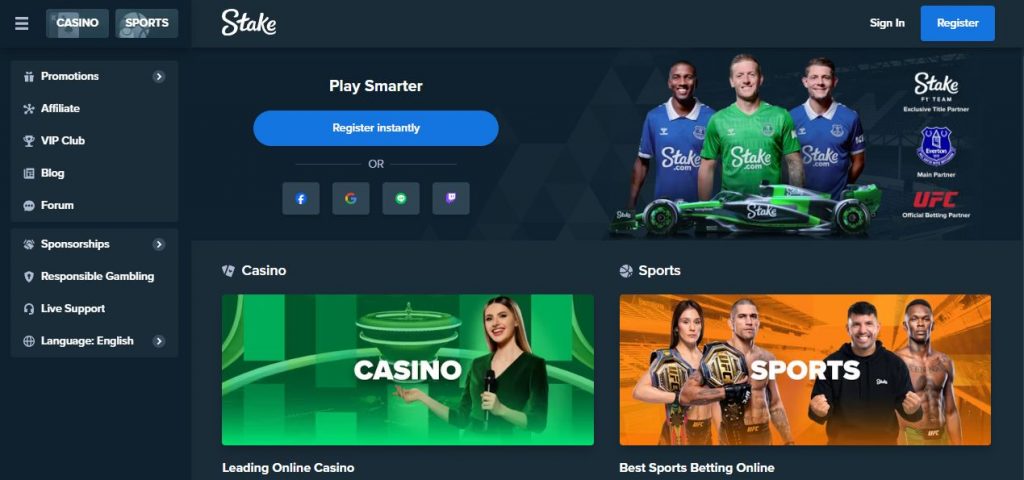Stake.com sportsbook
