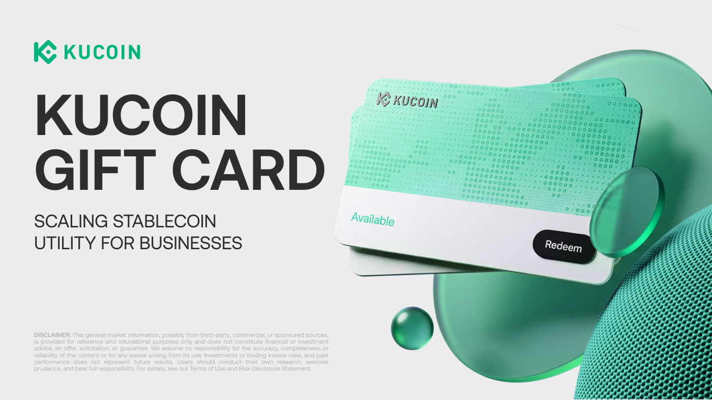 Kucoin Launches Enterprise Crypto Gift Cards as Stablecoin Payments Gain Momentum